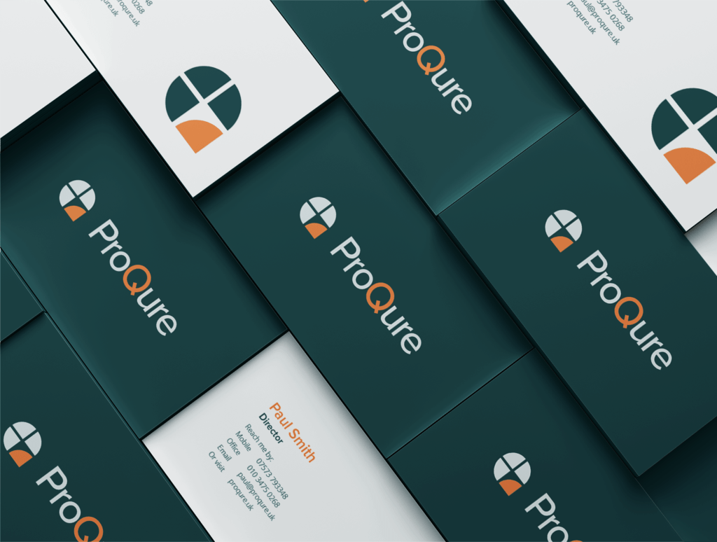 ProQure Branding Project (Logo Business Cards)